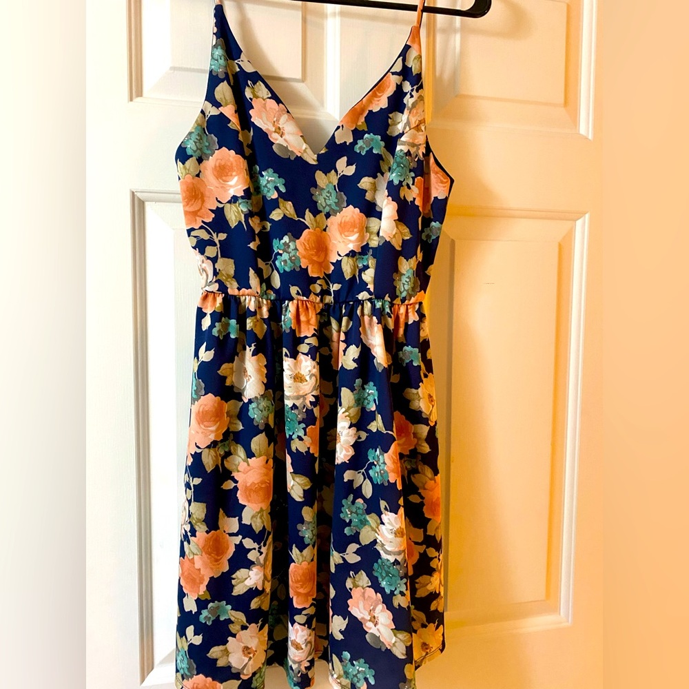 Women’s flower print sundress